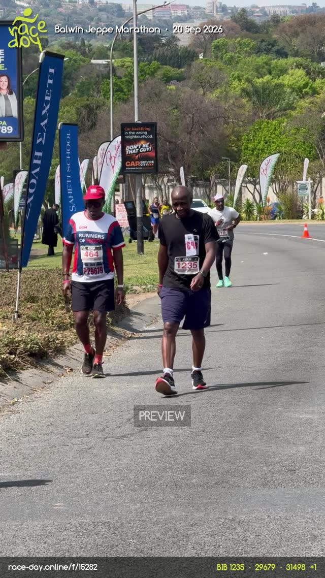 Runner Bib 464