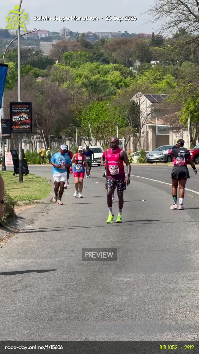 Runner Bib 2912