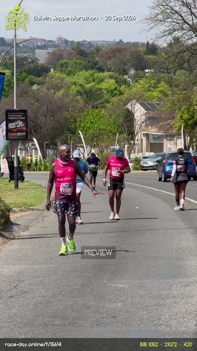 Runner Bib 420