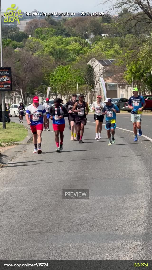 Runner Bib 9761