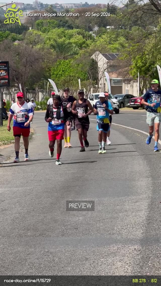 Runner Bib 278