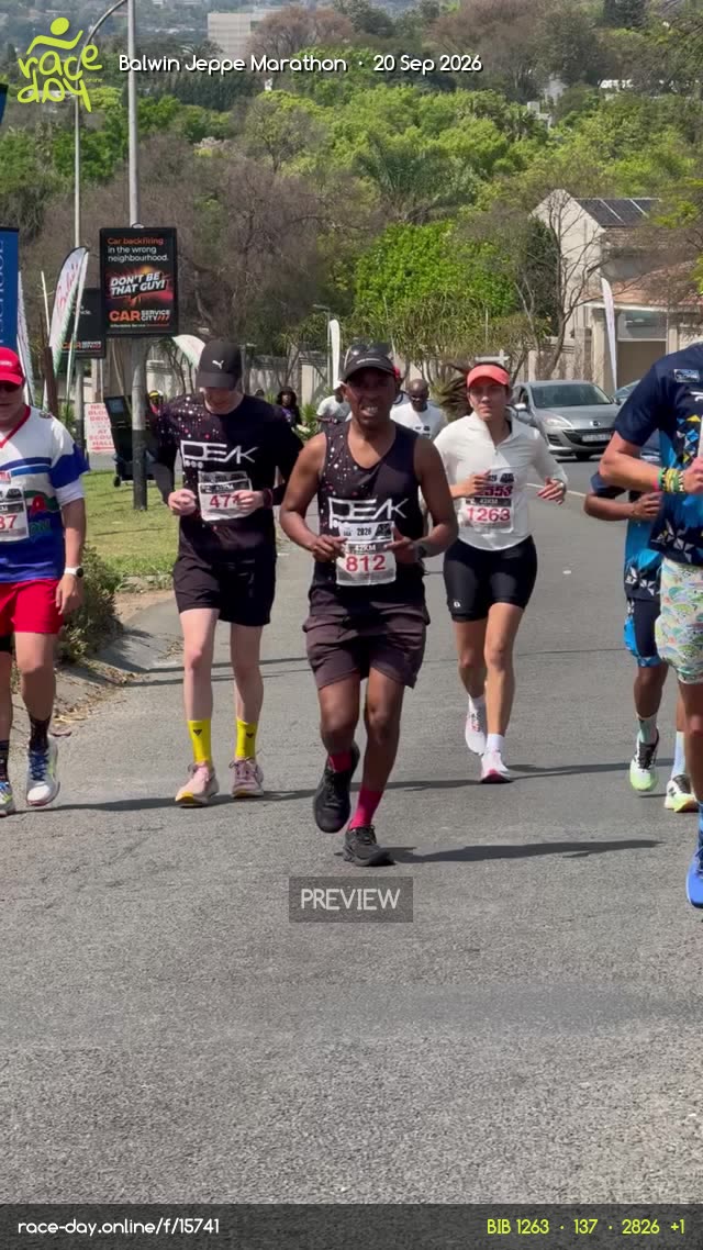 Runner Bib 2826