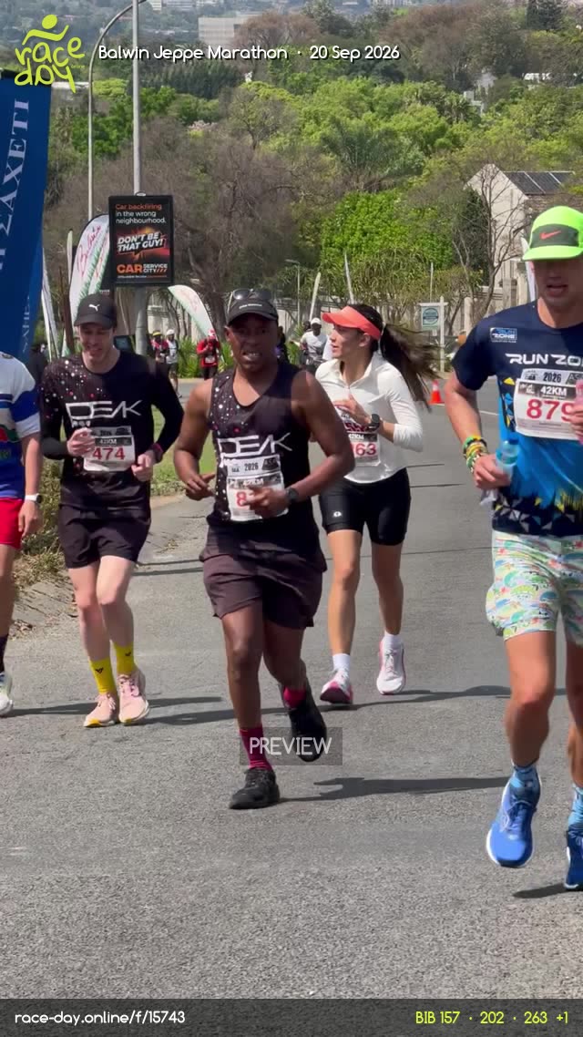 Runner Bib 157