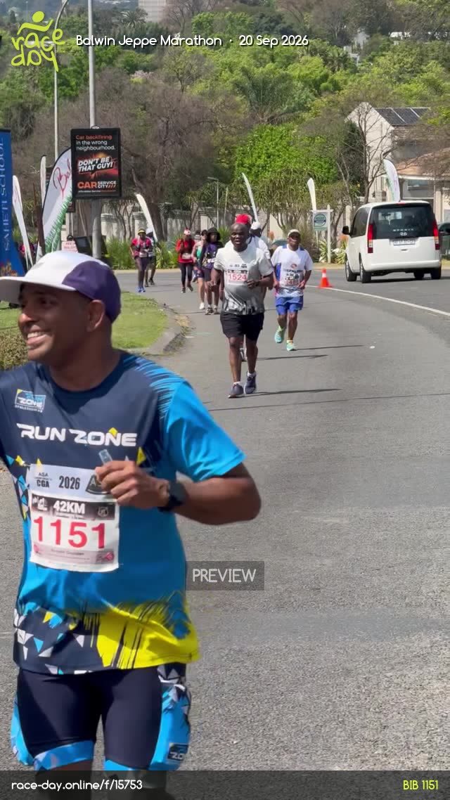 Runner Bib 1151
