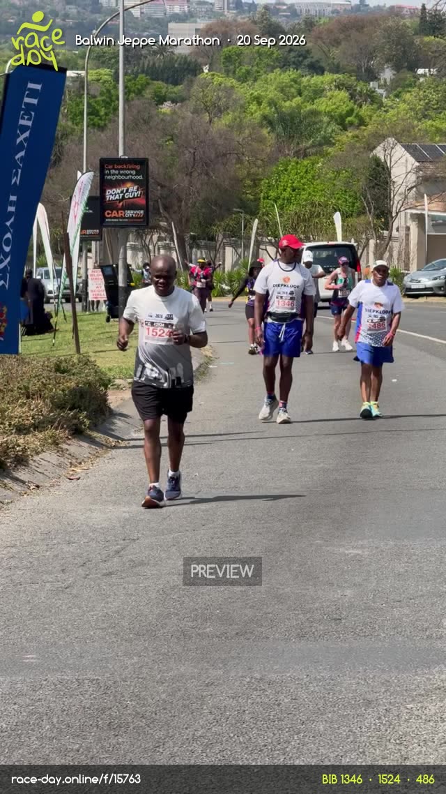 Runner Bib 486