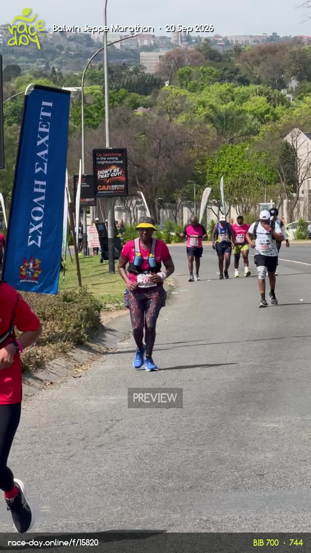 Runner Bib 700