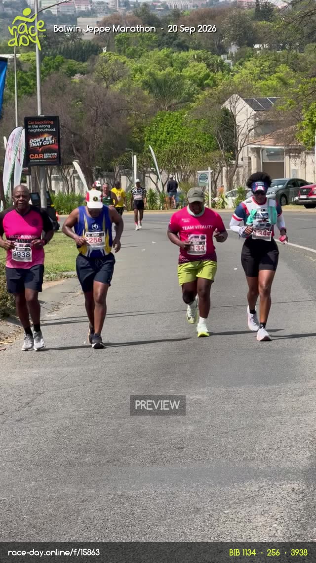 Runner Bib 3938