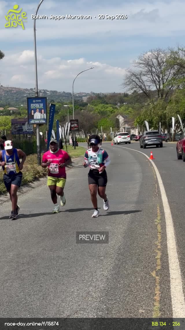 Runner Bib 256