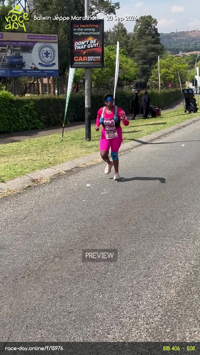Runner Bib 406