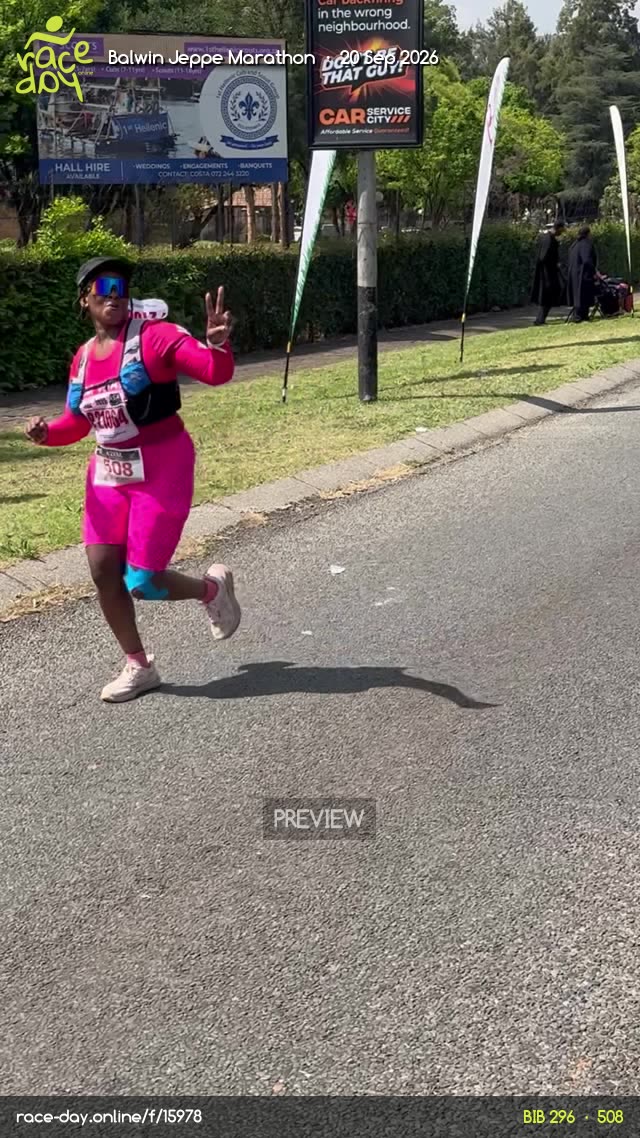 Runner Bib 296
