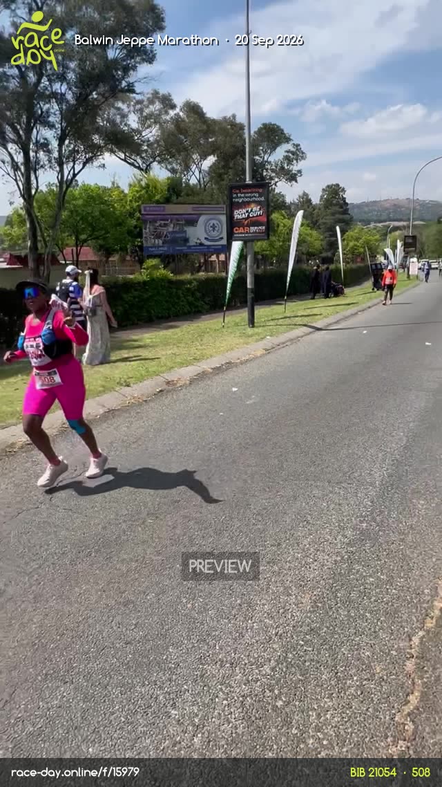 Runner Bib 508