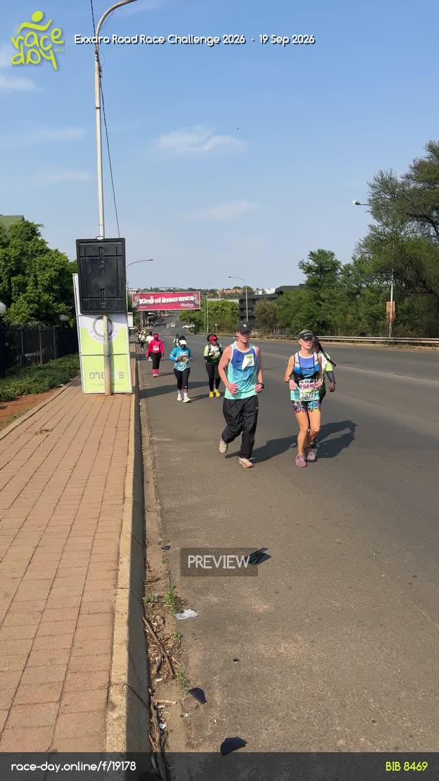 Runner Bib 8469