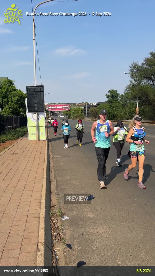 Runner Bib 2076