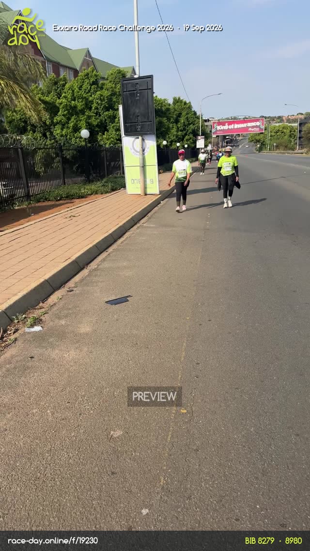 Runner Bib 8980