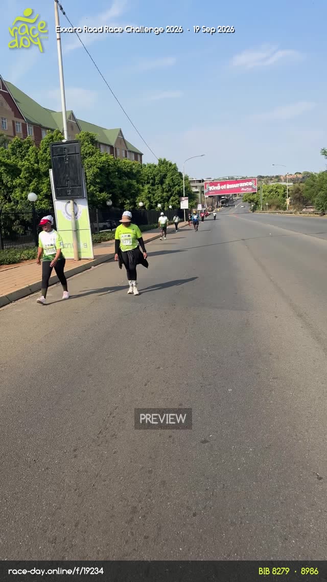 Runner Bib 8986