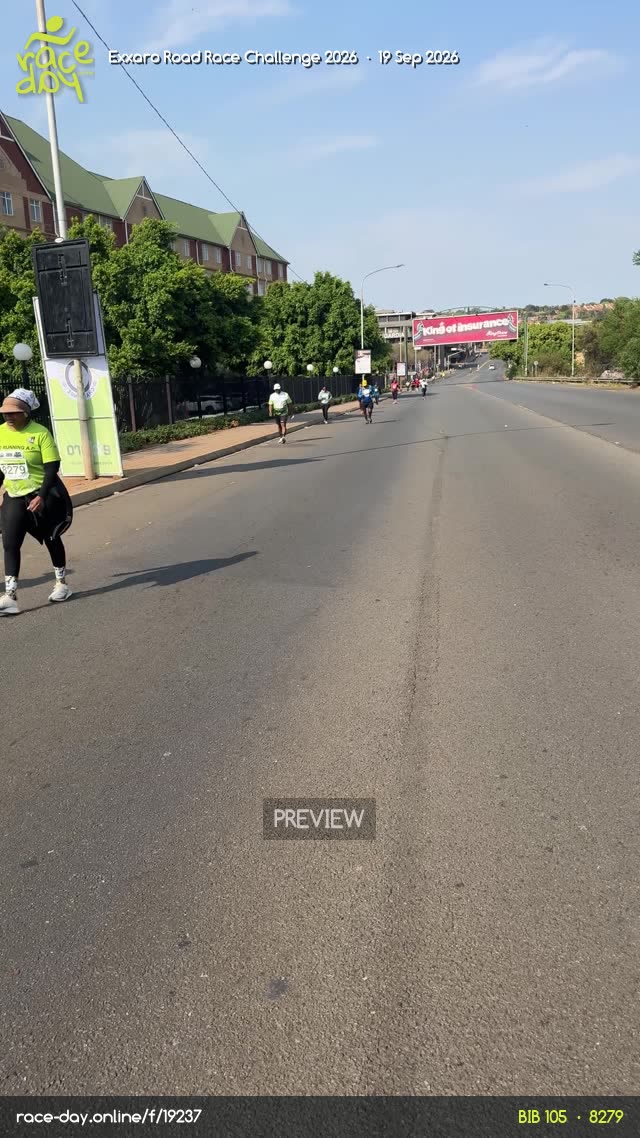 Runner Bib 105
