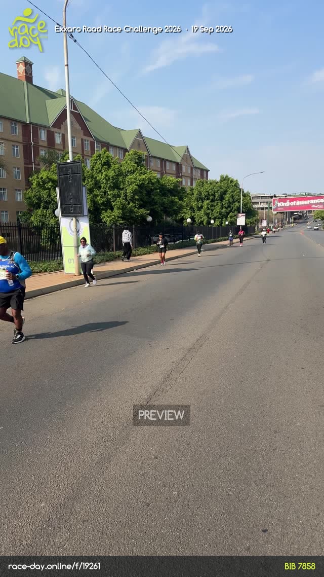 Runner Bib 7858