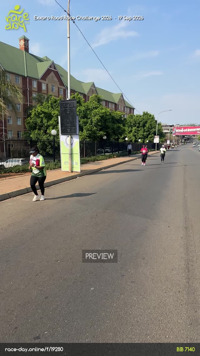 Runner Bib 7140