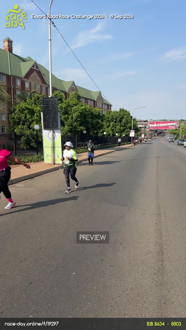 Runner Bib 8634