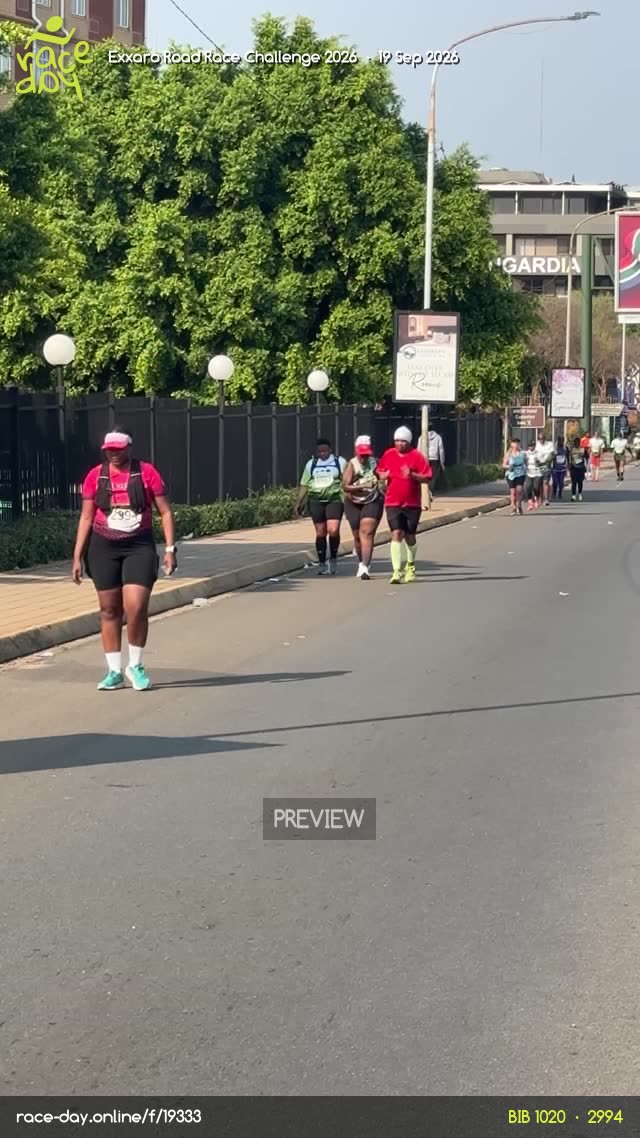 Runner Bib 2994