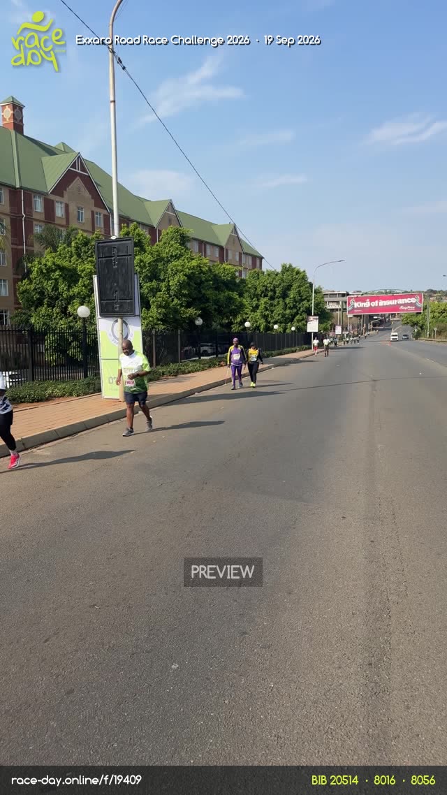 Runner Bib 20514