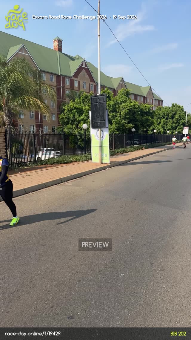 Runner Bib 202