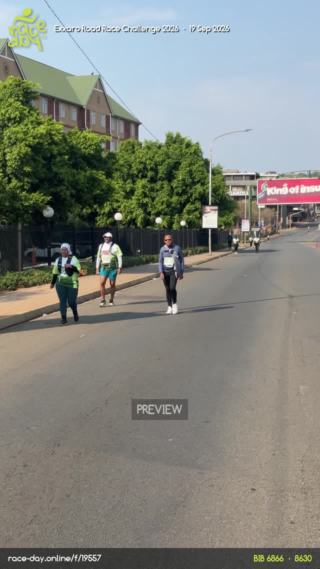 Runner Bib 6866